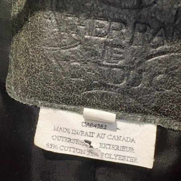 🌟VINTAGE🌟 LEATHER RANCH- Tapestry JACKET - Picture 13 of 14